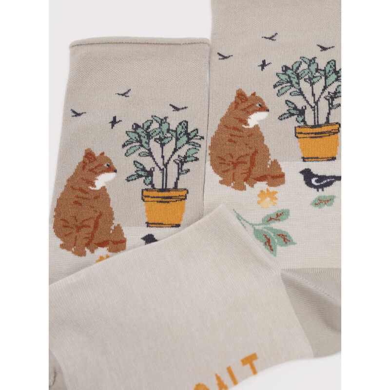 Seasalt Cornwall Bamboo Arty Socks - Potting Shed Aran image number 1